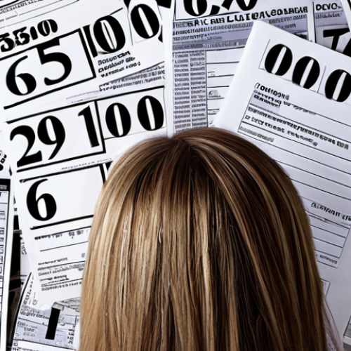 Home 19 ** A person looking overwhelmed while surrounded by tax forms and numbers related to property sales. Emphasize the feeling of confusion about capital gains tax.
**