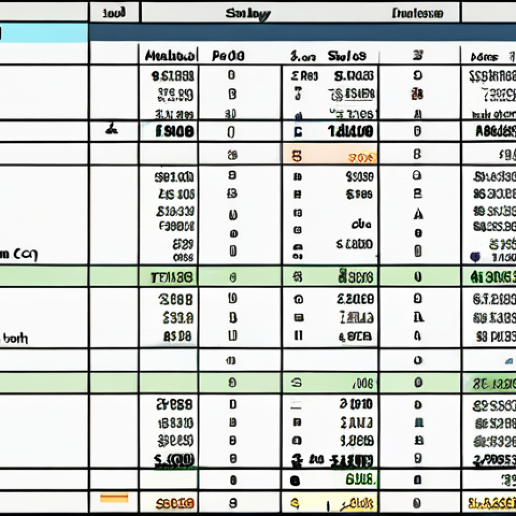 종교인 소득세 신고 - **
"A meticulously organized financial ledger displaying income sources for a religious leader: bas...