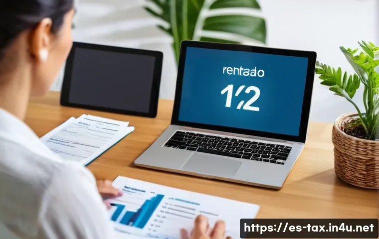 종합소득세 신고 기한 - **Prompt 1: Organized Tax Preparation in a Spanish Home Office**
    A Spanish woman in her late 30s...